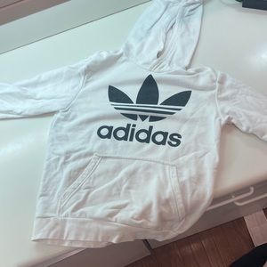 Adidas white hoodie